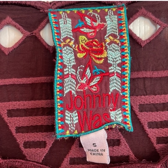 Johnny Was Avery Embroidered Dress - Picture 10 of 11